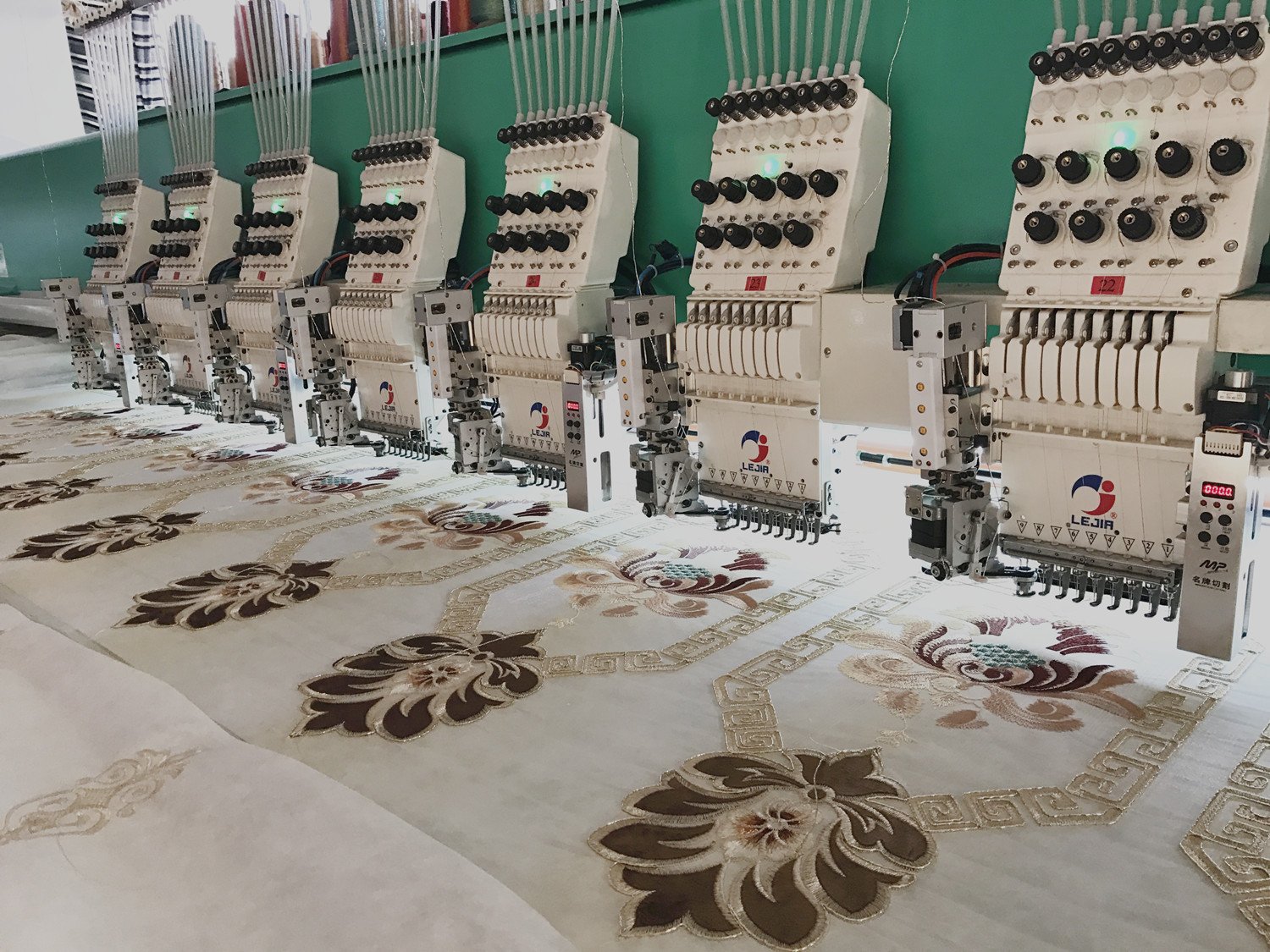 easy cording TCD mixed embroidery machine