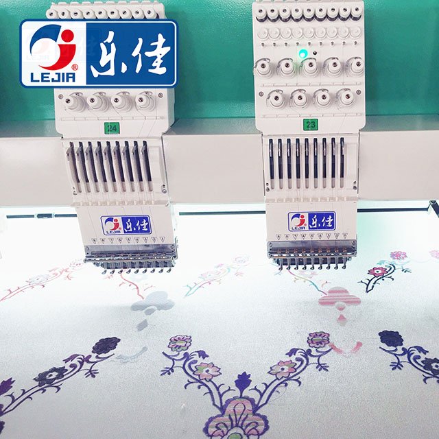 9 Needles 28 Heads High Speed Embroidery Machine, Computer Embroidery Machine Produced By China Manufacturer