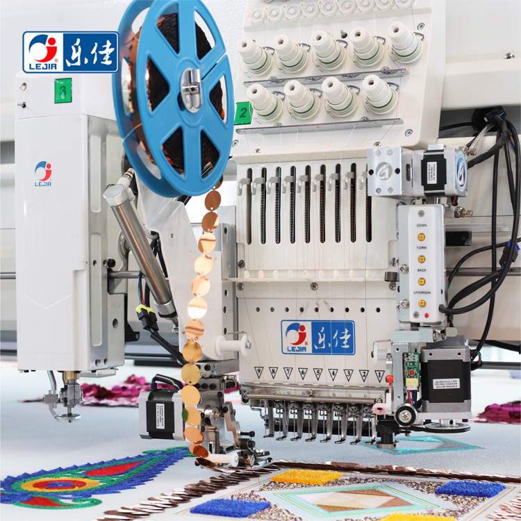 Lejia Good Quality Chenille Mixed Embroidery Machine for Sale