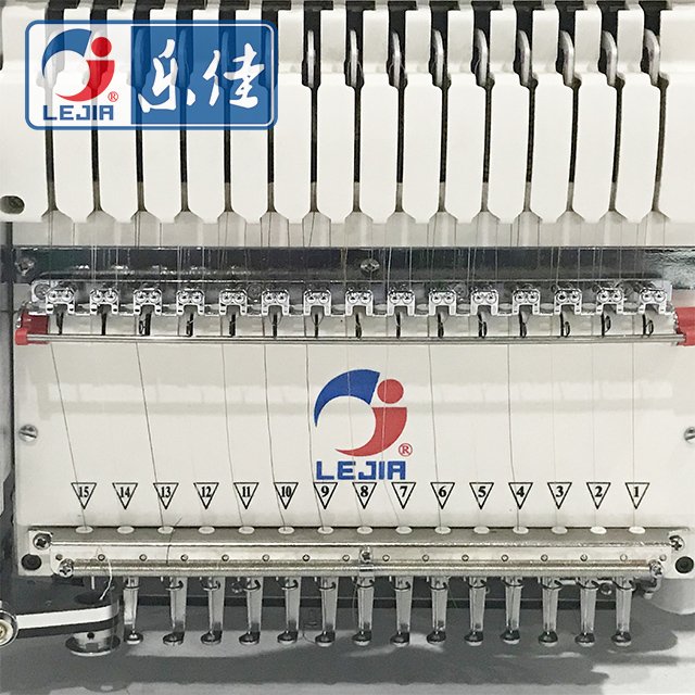 15 Needles Flat High Speed Laser Cutting Embroidery Machine, High Quality Embroidery Machine Supplier