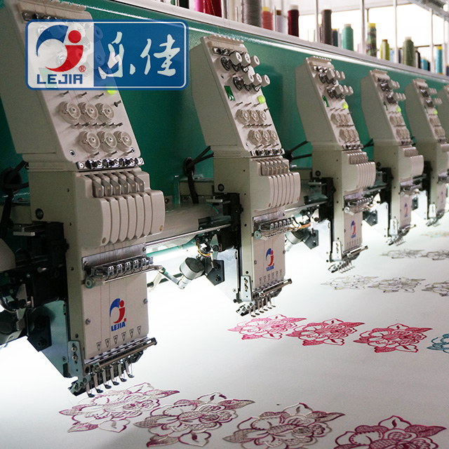 6 Needles 18 Heads High Speed Embroidery Machine, Computerized Embroidery Machine For Indian Market