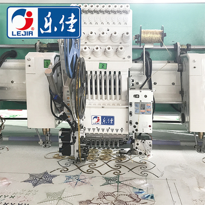 Flat Chain-stitch Mixed Embroidery Machine With Easy Cording and Sequin Device, Leading Enterprise of Chinese Embroidery Machine 