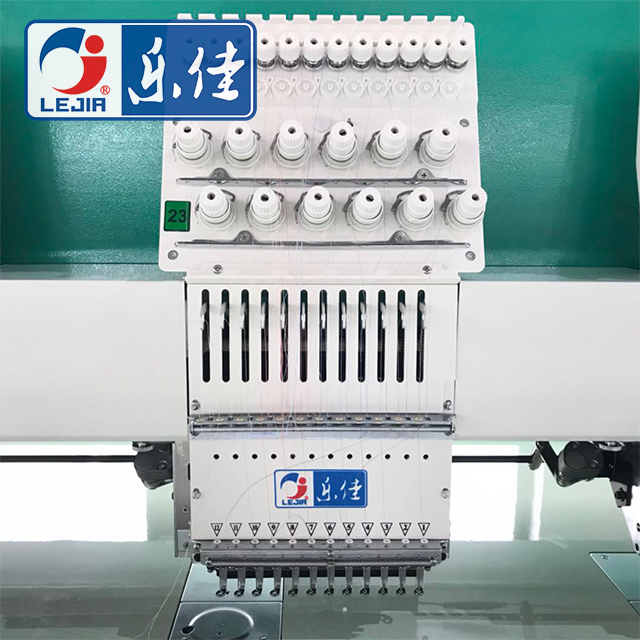 Lejia 12 color 20 Heads High Speed Embroidery Machine, Best Chinese Embroidery Machine Supplier