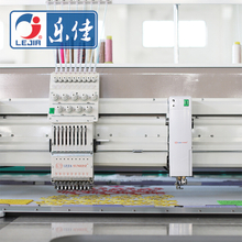 9 Colors 15 Heads Flat Mixed Chenille Embroidery Machine, Best Chinese Embroidery Machine 