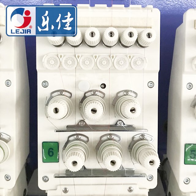 165 Head Distance 6 Needles 60 Heads Flat High Speed Embroidery Machine with auto trimmer, High Quality Embroidery Machine Supplier