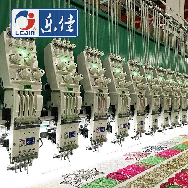 4 Needles 90 Heads High Speed Embroidery Machine Produced By China Manufactory, High Quality Embroidery Machine With Cheap Price