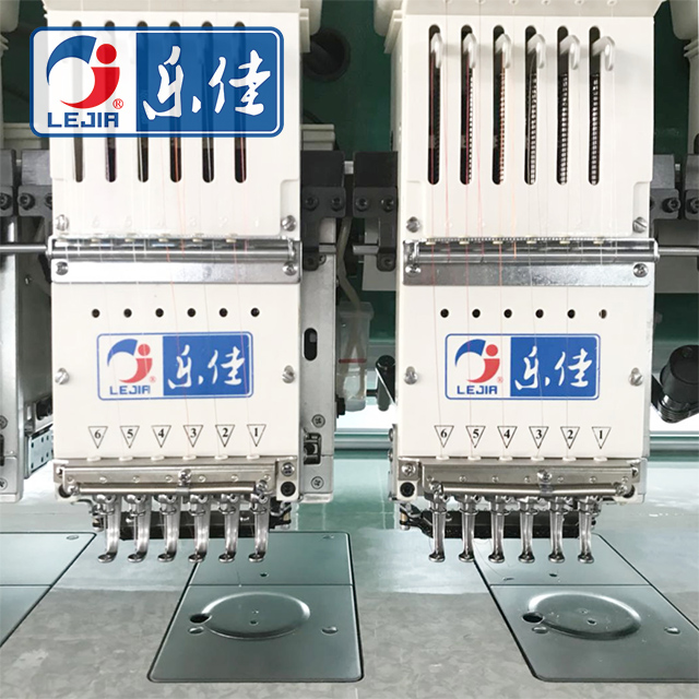 Lejia Super Multi Heads High Speed Commercial Embroidery Machine