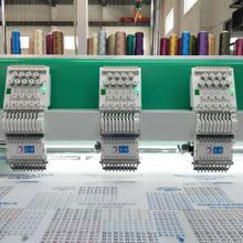 9 Needles 6 Heads High Speed Flat Embroidery Machine, Computer Embroidery Machine With Price