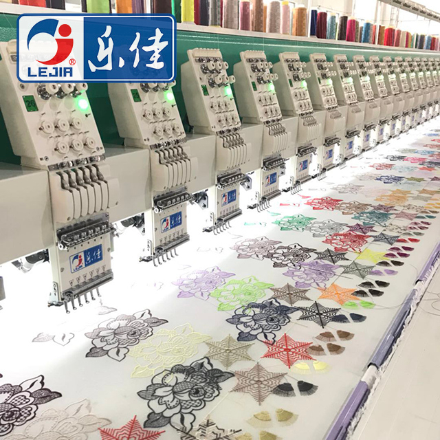 Lejia High Quality 6 Needles 20 Heads Embroidery Sewing Machine with Price